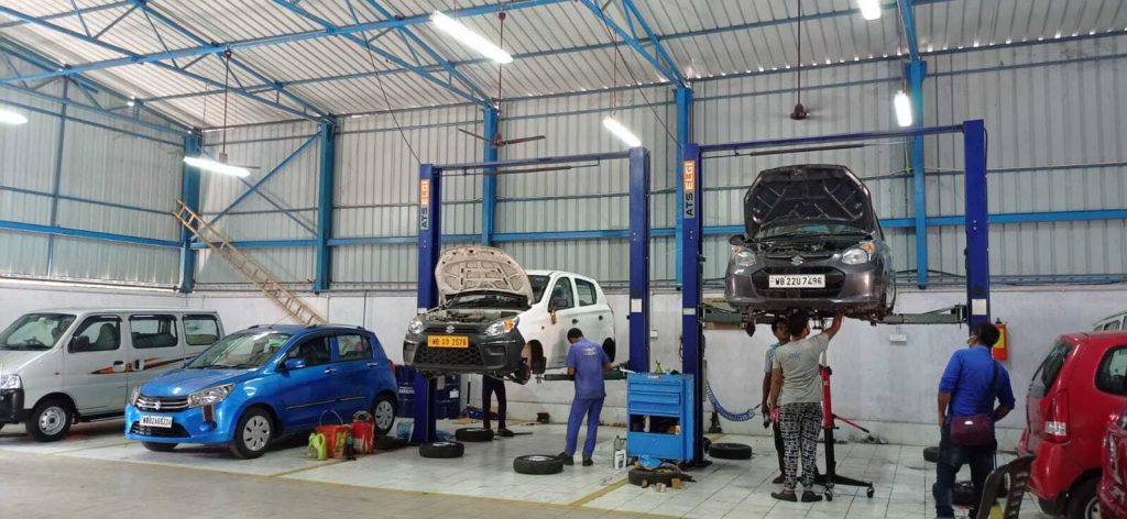 maruti service center in east delhi