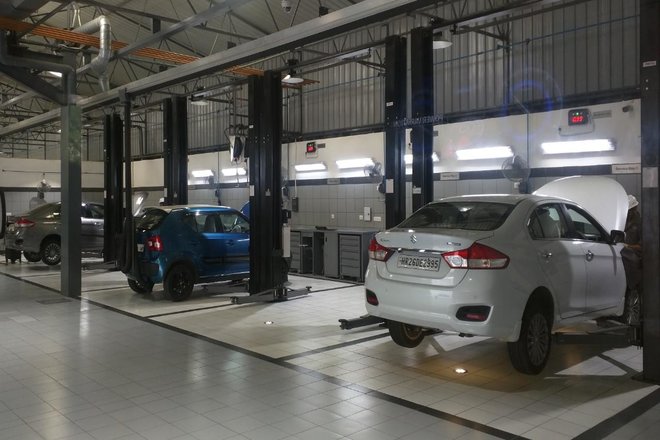maruti service center in west delhi